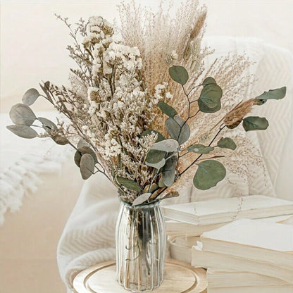 45pcs Dried Flower Bouquet Decorative Floral Arrangement for Home Wedding Decor