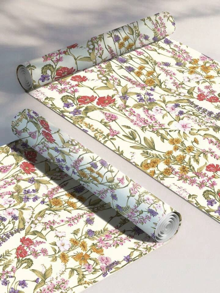 Luxury Botanical Peel & Stick Wallpaper Removable Floral Self Adhesive Mural