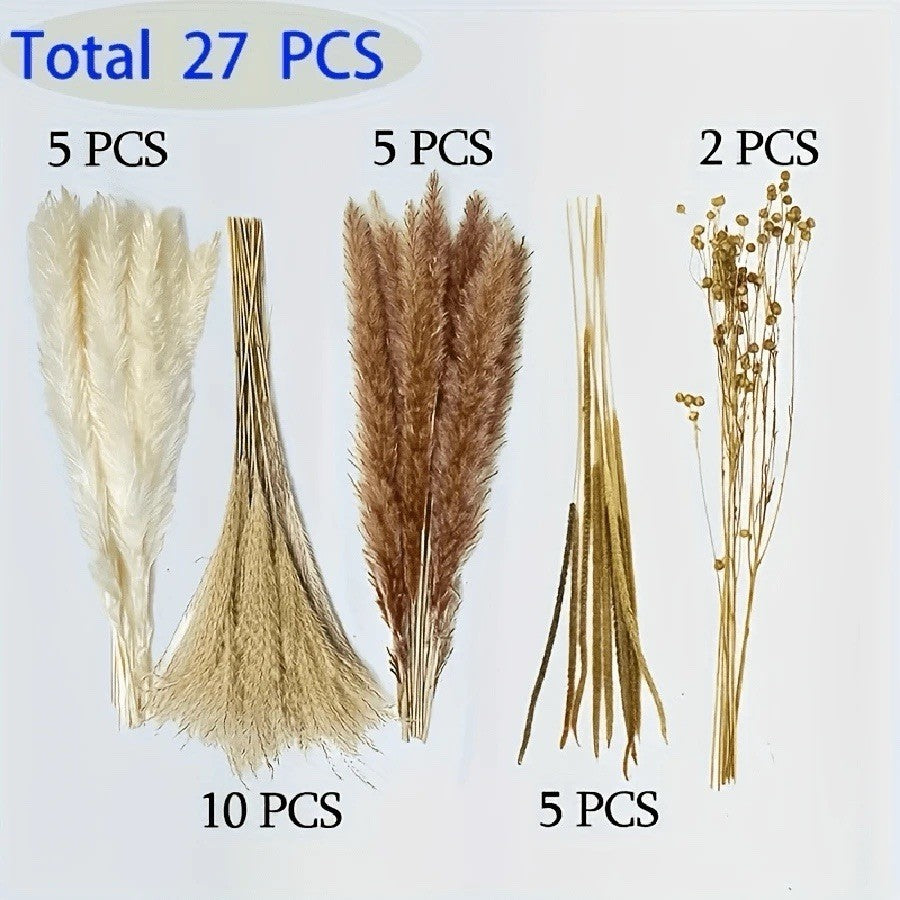 Dried Flower Bouquet – Decorative Floral Arrangement for Home or Wedding Decor