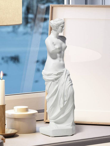Venus de Milo Statue White Resin Greek Goddess Sculpture Home Art Decor Gift