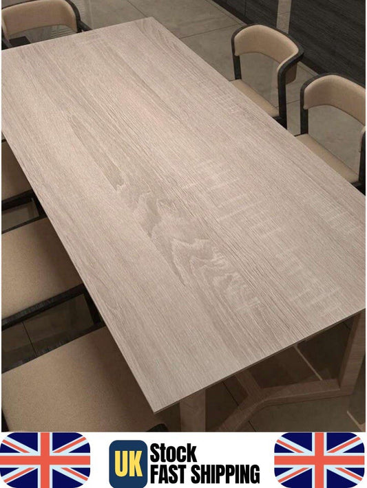 Self Adhesive Oak Wood Effect Vinyl Wrap Wallpaper Worktop Cupboard Film Sticker
