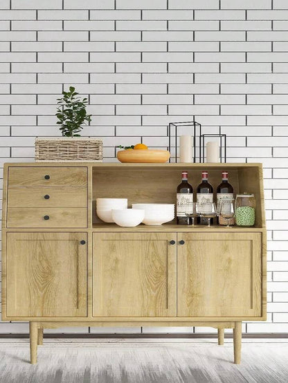 Self Adhesive Oak Wood Effect Vinyl Wrap Wallpaper Worktop Cupboard Film Sticker