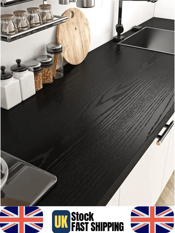 Durable Self Adhesive Oak Wood Vinyl Wrap for Kitchen Worktops & Cabinet Surface