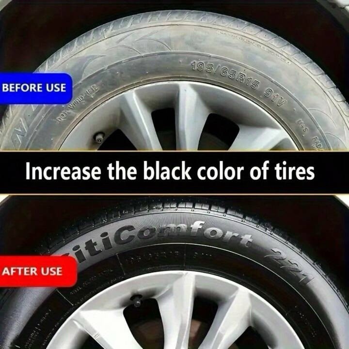 Car Plastic Restorer Trim Renovation Polish Faded Bumper Cleaner Shine Coating