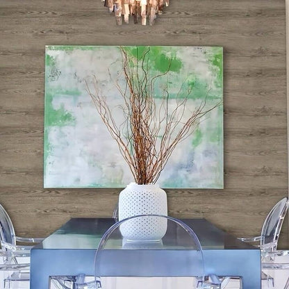 Rustic Dark Wood Vinyl Wrap Self Adhesive Worktop Countertop Sticker Waterproof