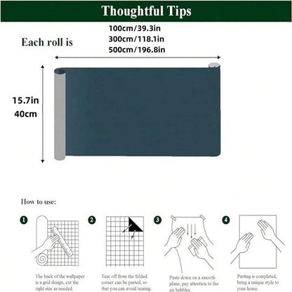 Rustic Dark Wood Vinyl Wrap Self Adhesive Worktop Countertop Sticker Waterproof