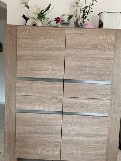 Light Oak Vinyl Wrap Self Adhesive Cupboard Worktop Waterproof Wood Effect